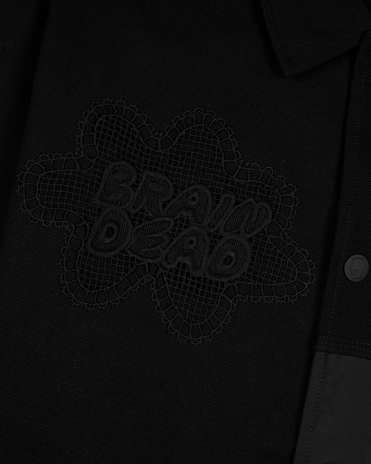 Doily Chore Jacket - Black – Brain Dead