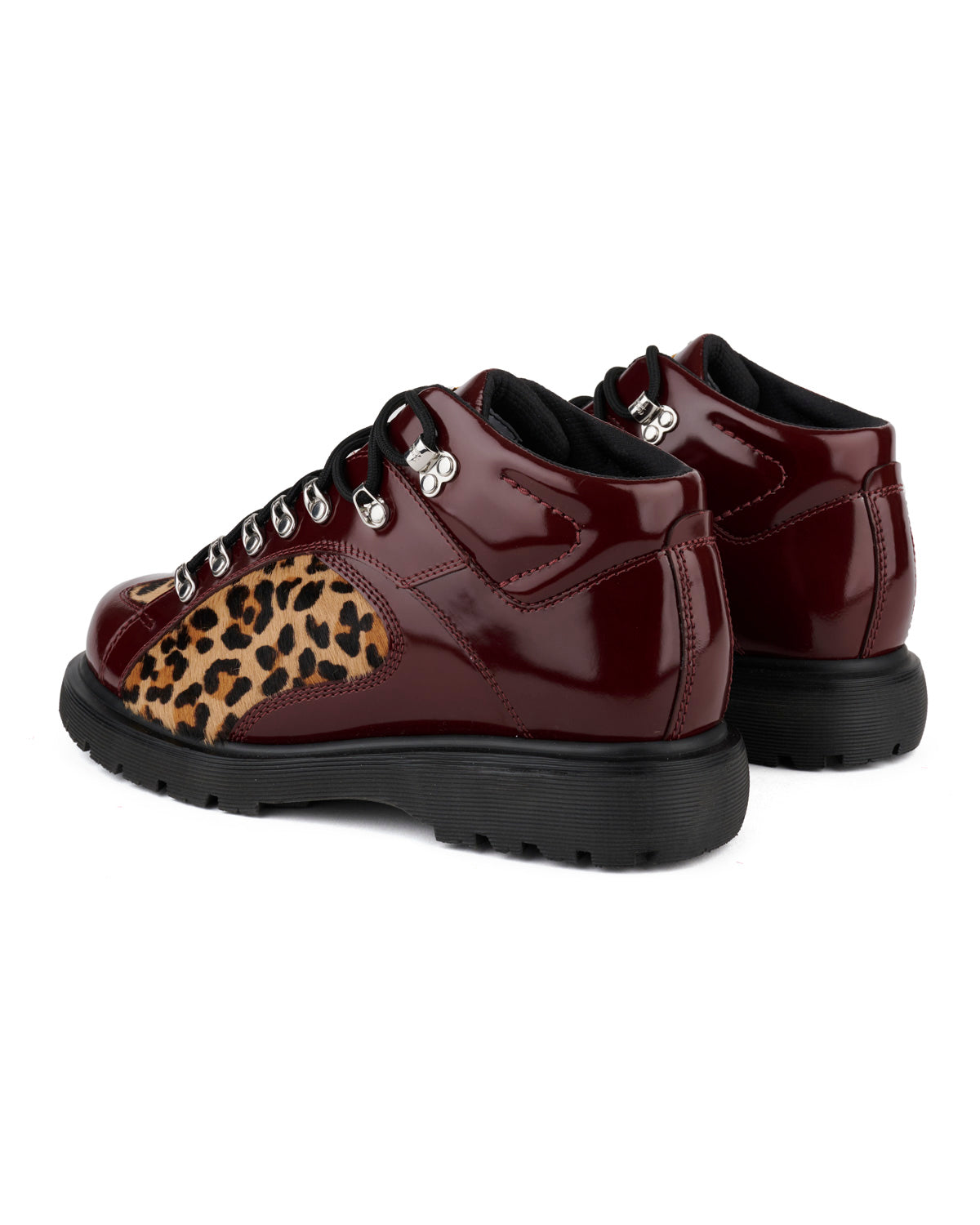 Brain Dead x Dr Martens Waybourne Boot - Cherry Red/Leopard 6