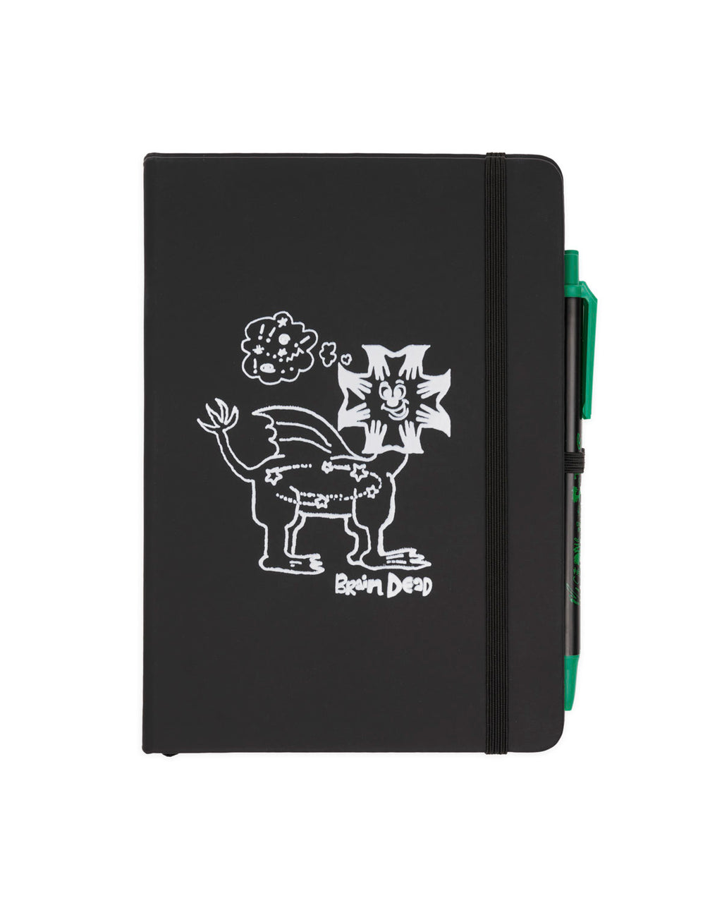 Dragon Hands Notebook - Black