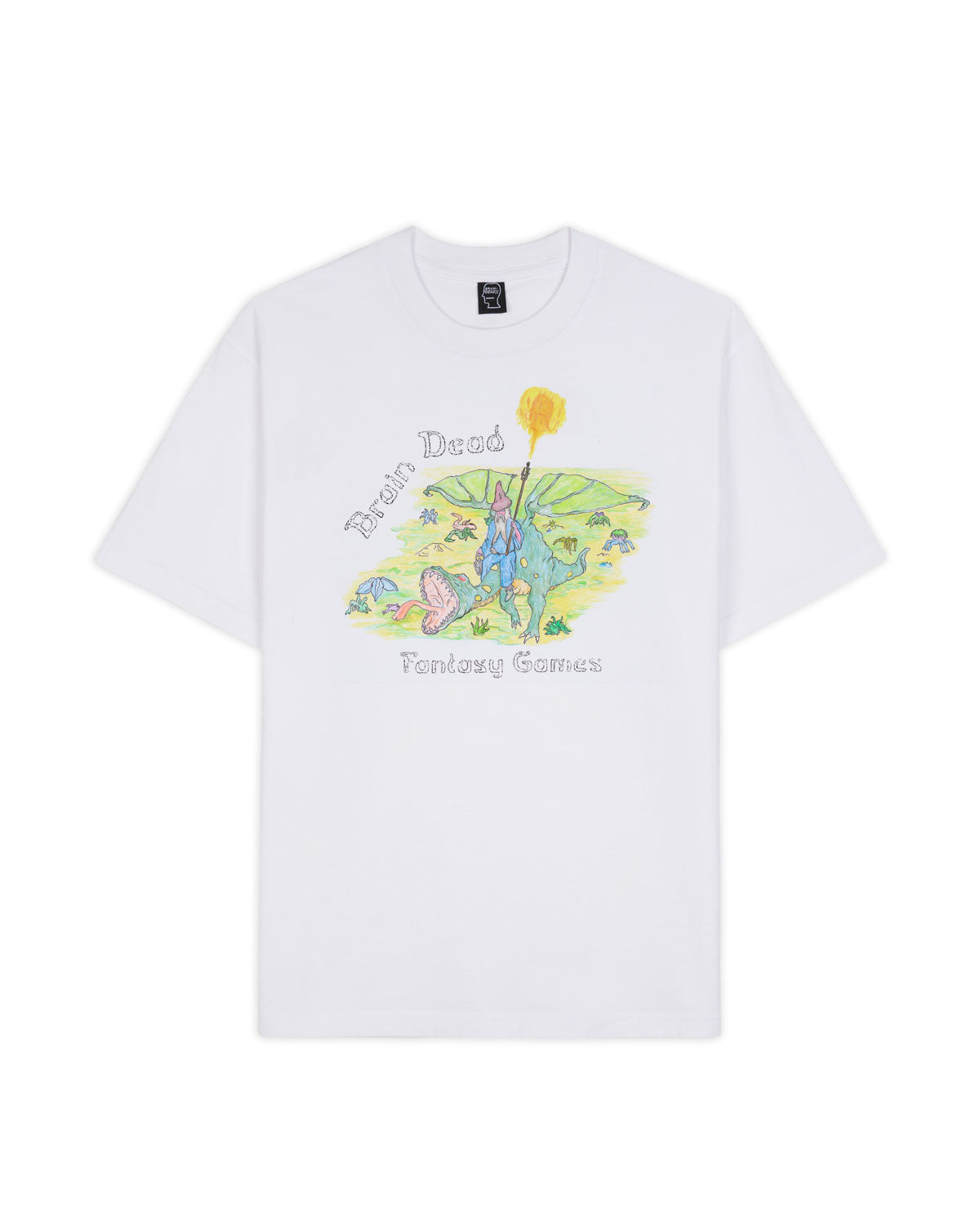 Dragon Rider T-shirt - White 1