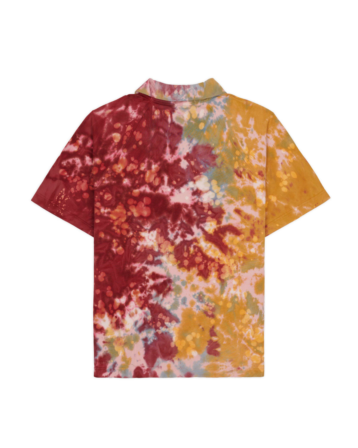  x Brain Dead ポロシャツ Dyed Short Sleeve Boxed Pique Polo - Terracotta – Brain Dead