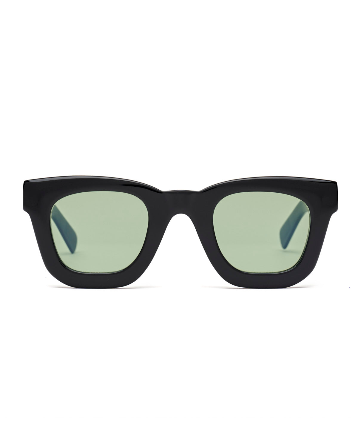 Elia Post Modern Primitive Eye Protection - Black/Green – Brain Dead