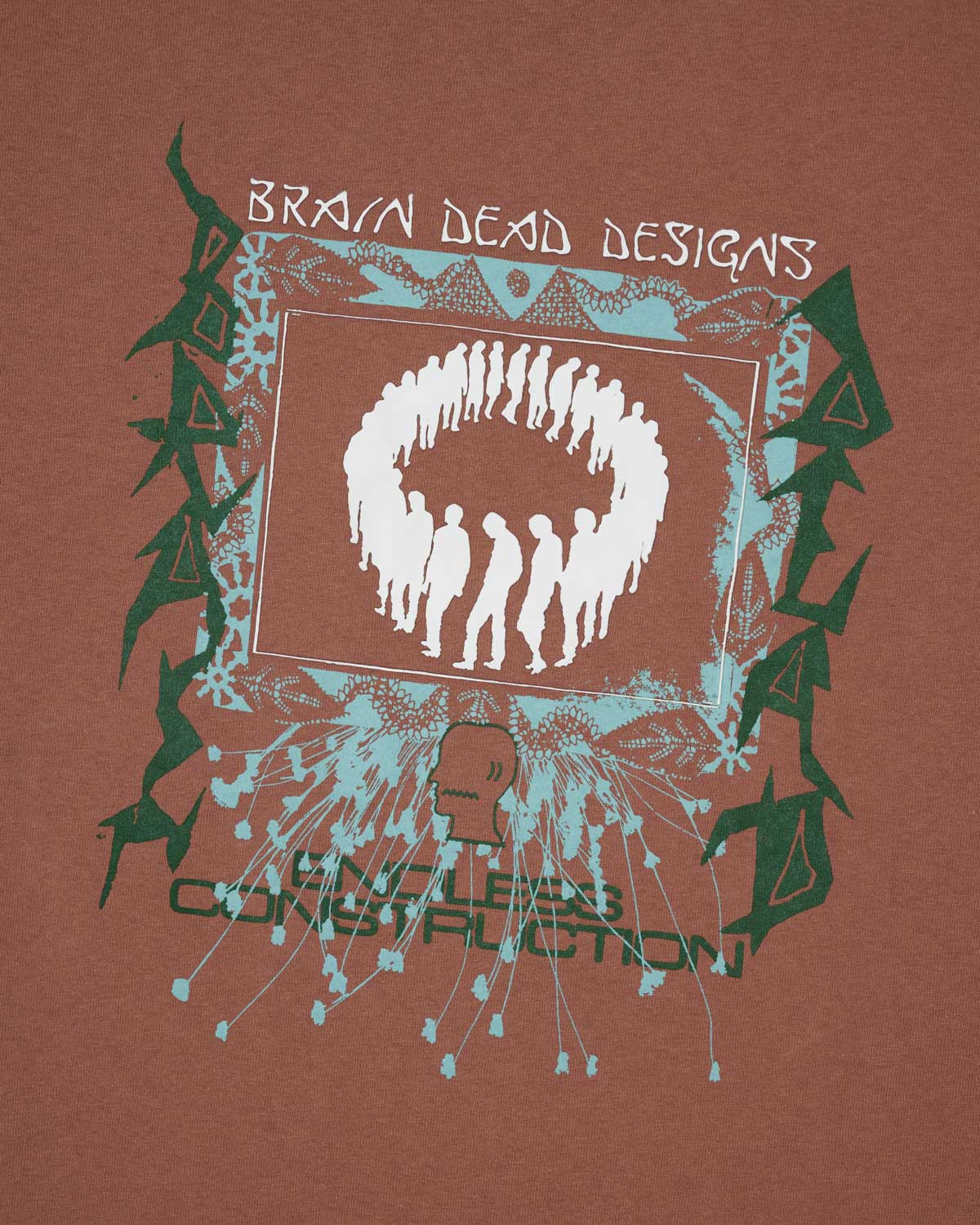 Endless Construction T-shirt - Nutmeg 3