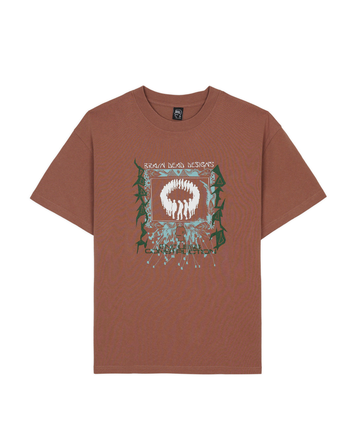 Endless Construction T-shirt - Nutmeg – Brain Dead