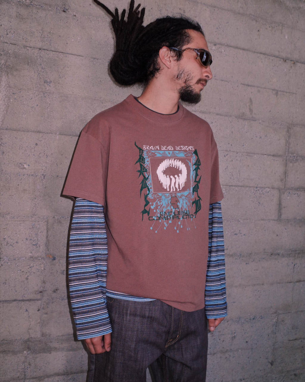 Endless Construction T-shirt - Nutmeg 2