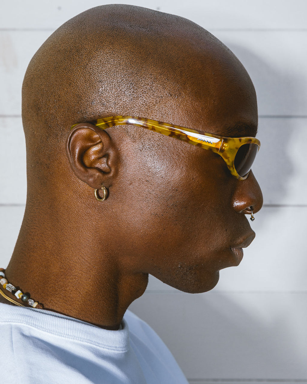 Bingo Post Modern Primitive Eye Protection - Amber Tortoise 5