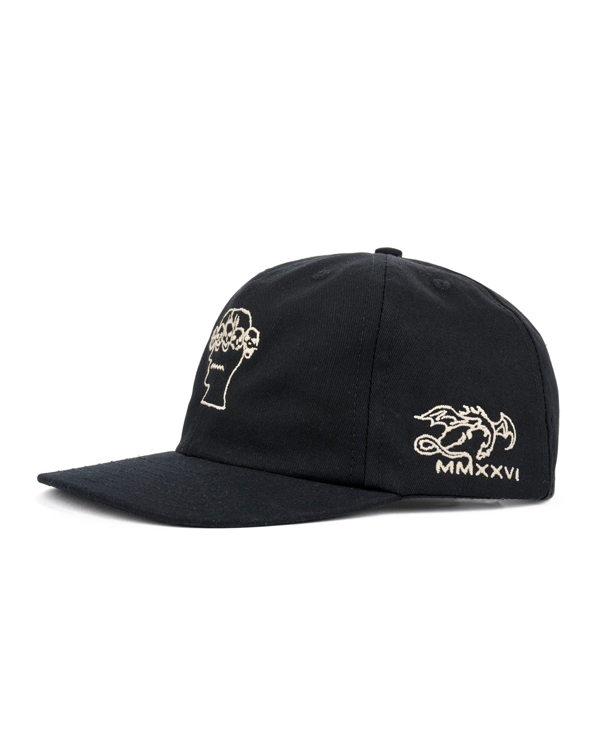 Brain Dead Fantasy Fest 6 Panel Hat - Black