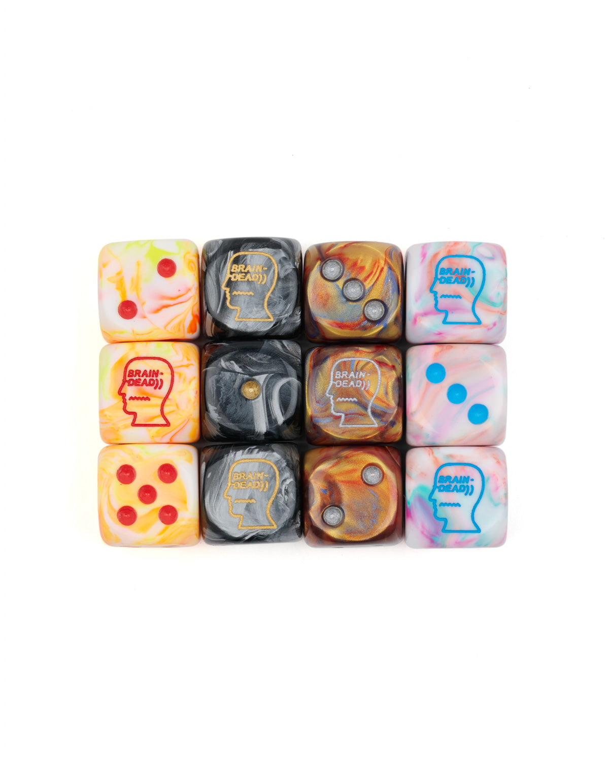 Fantasy Games 12 Dice Set - Multi 2