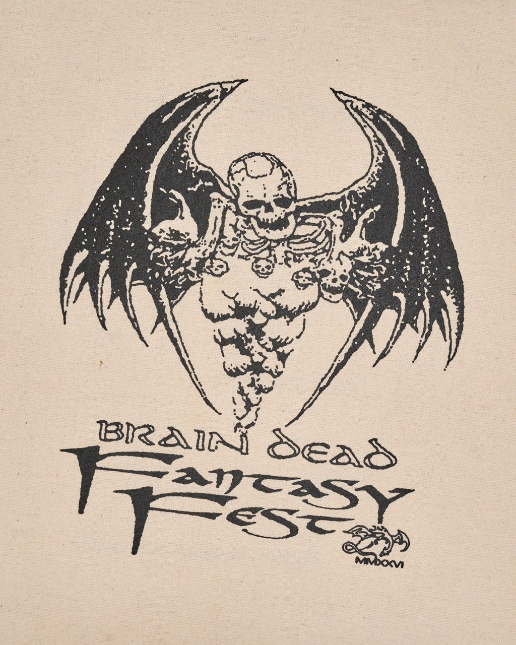 Brain Dead Fantasy Fest Tote Bag - Natural 3