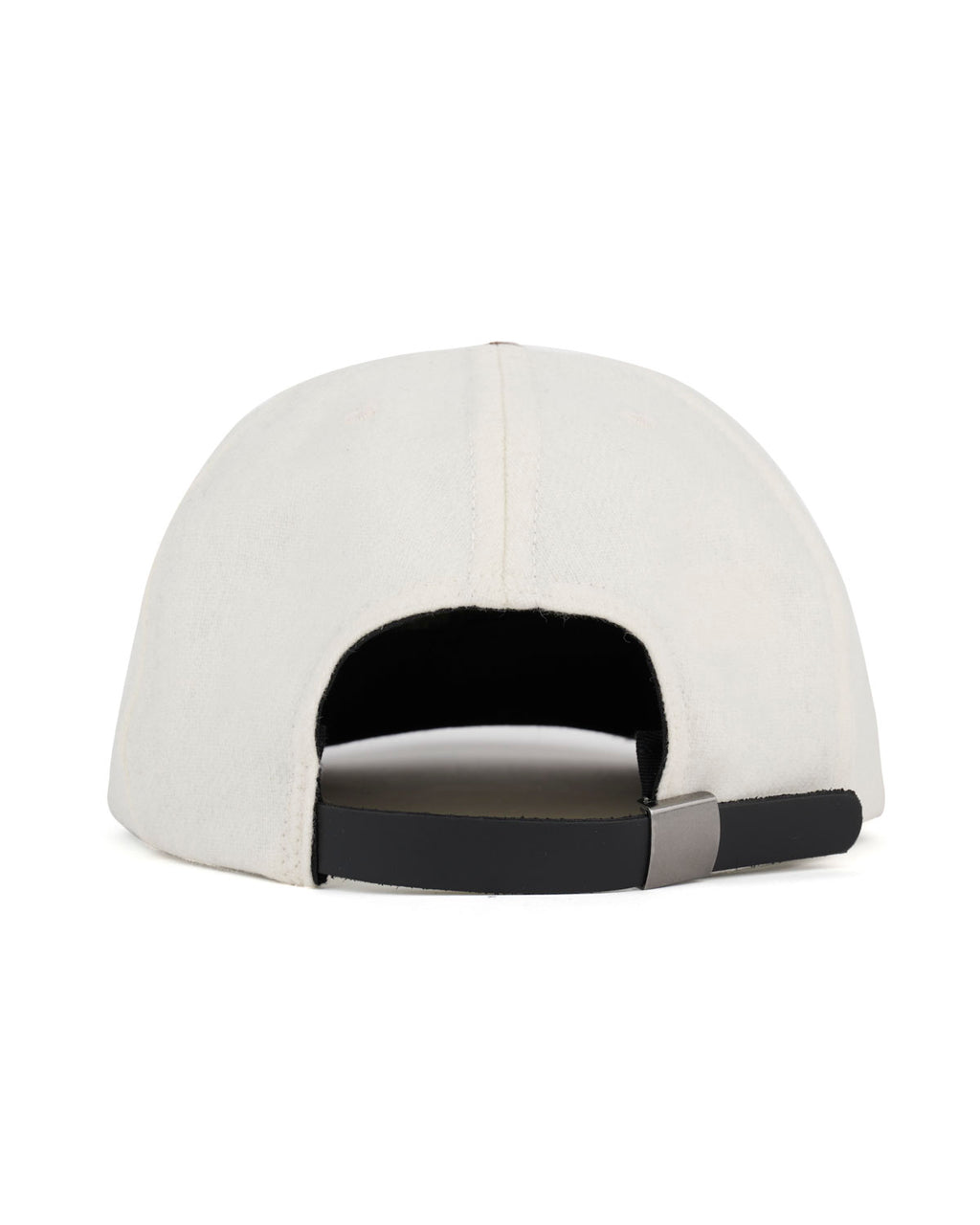 Flannel Classic Logohead 6 Panel Hat - Cream/Brown 2