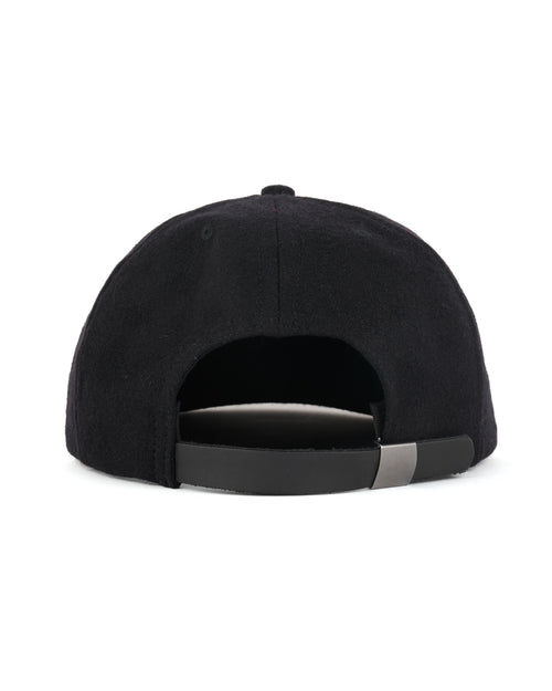 Flannel Logohead 6 Panel Hat - Black 2