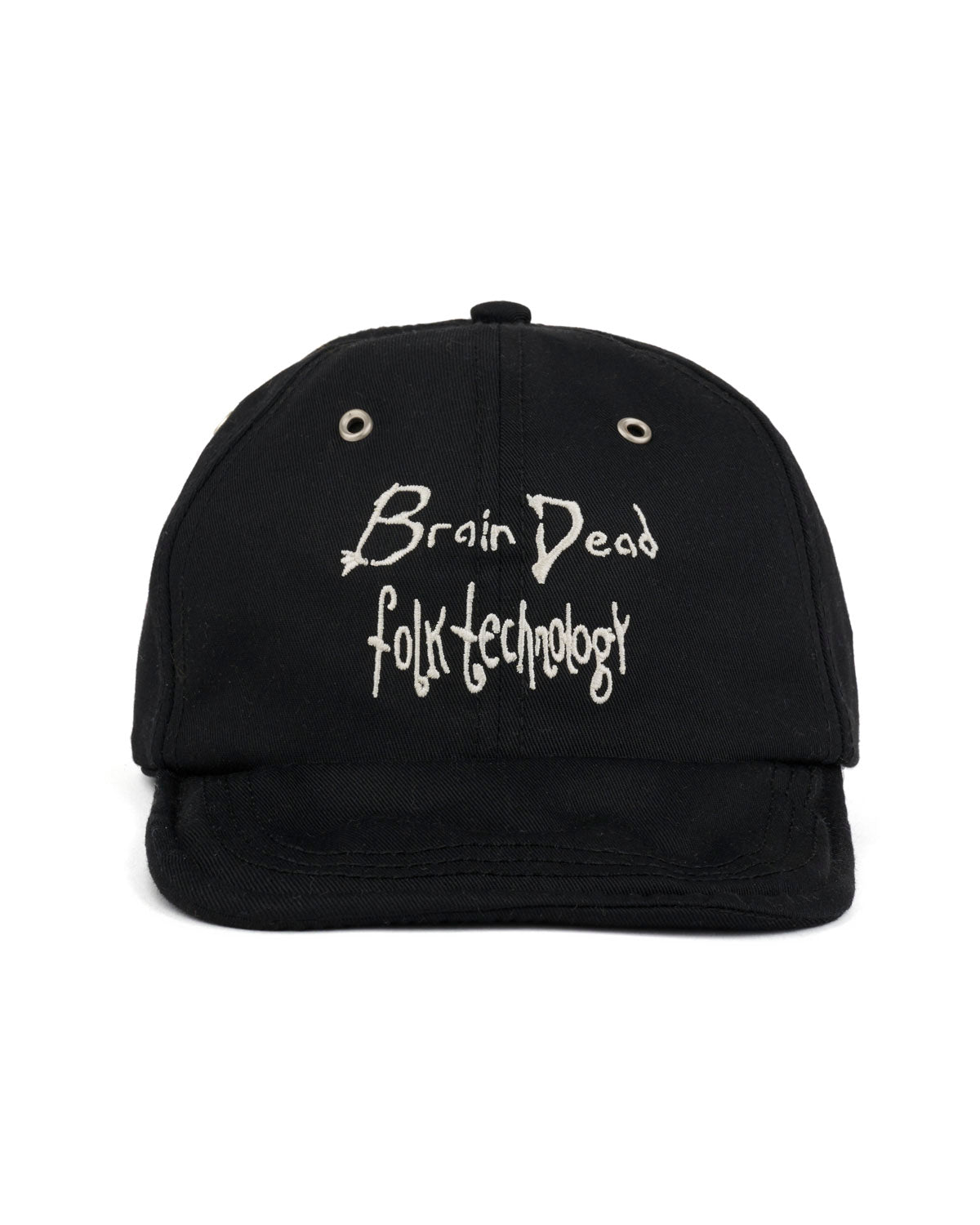 Folk Technology Wire Brim 6 Panel Hat - Black – Brain Dead