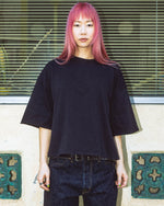 Football T-Shirt - Washed Black 5