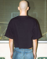 Football T-Shirt - Washed Black 9