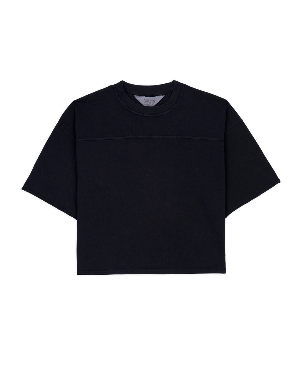 Football T-Shirt - Washed Black