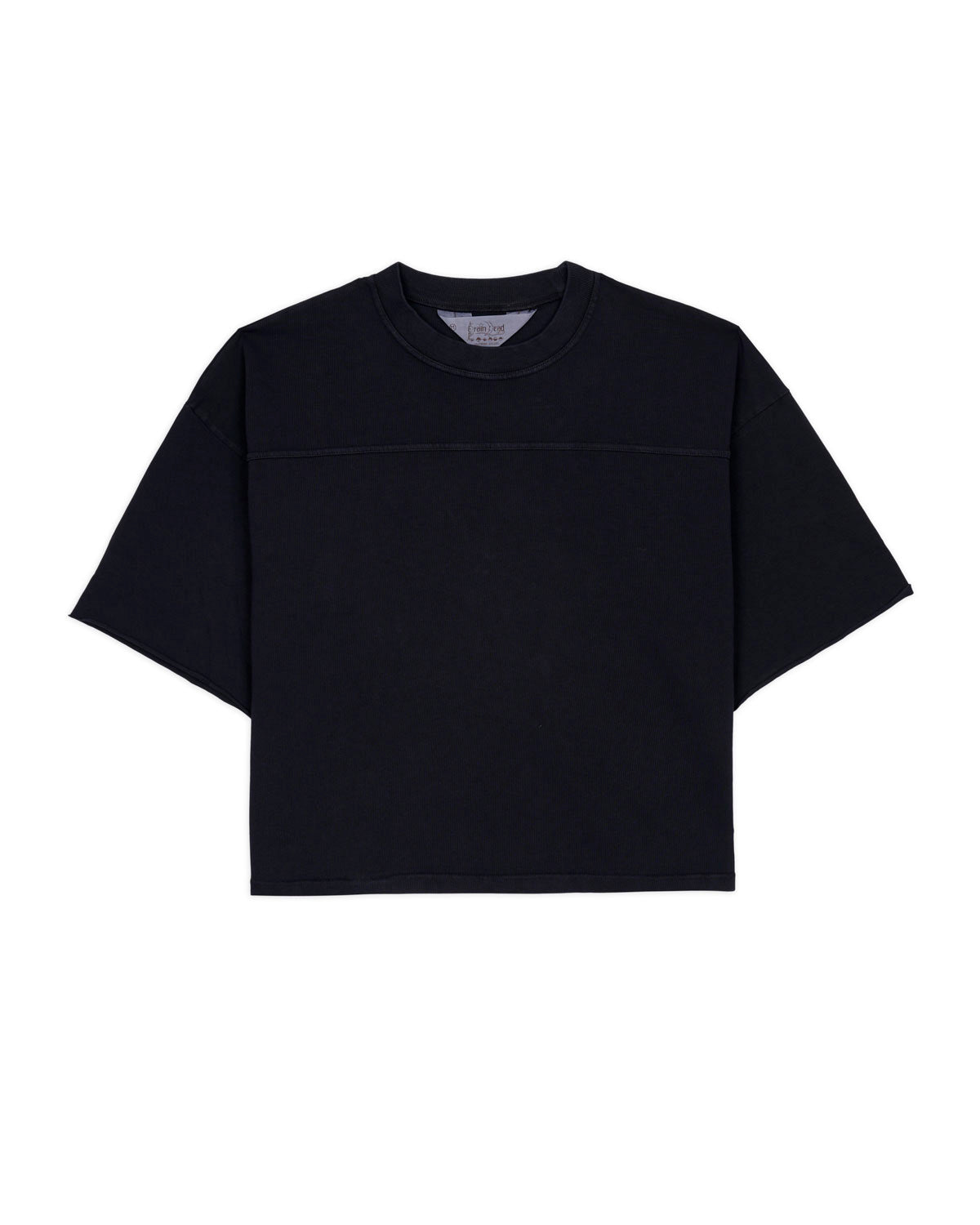 Football T-Shirt - Washed Black 1