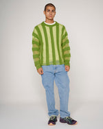 Fuzzy Threadbare Sweater - Green 7