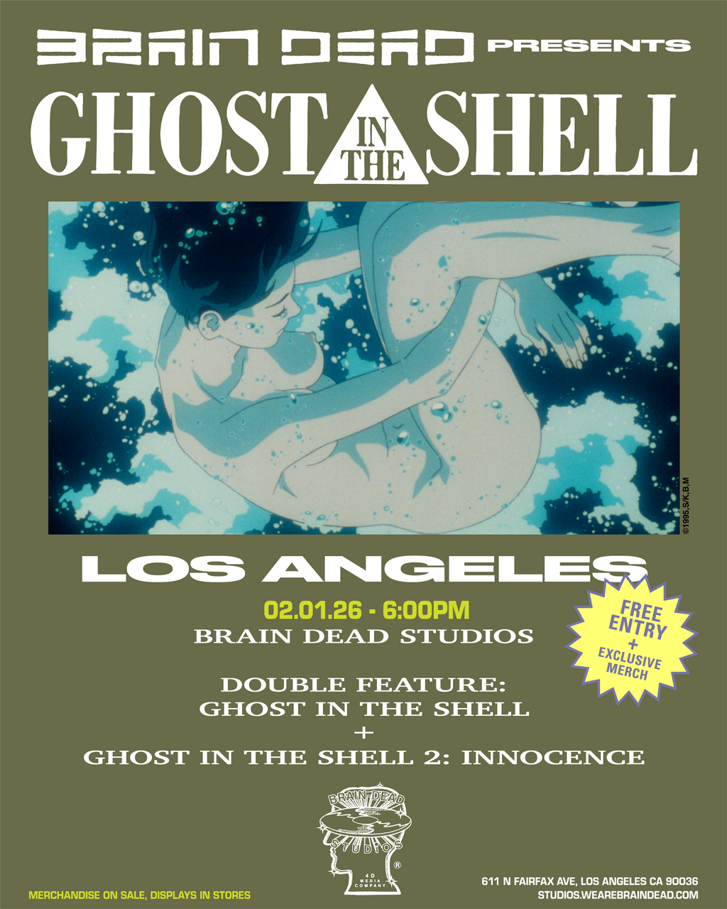 Brain Dead x Ghost in the Shell