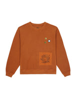 Gargoyle Crewneck - Ochre / Light Brown 1