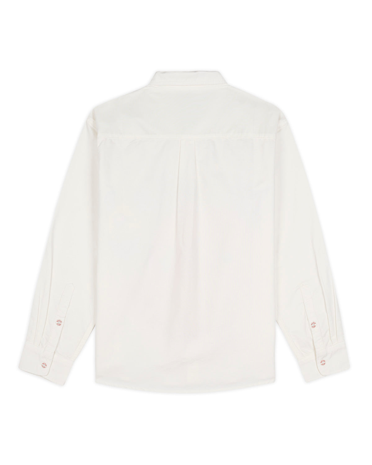 Gaspar Bad Apple Long Sleeve Button Up - White 2