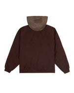 Hooded Flight Jacket - Chocolate 2