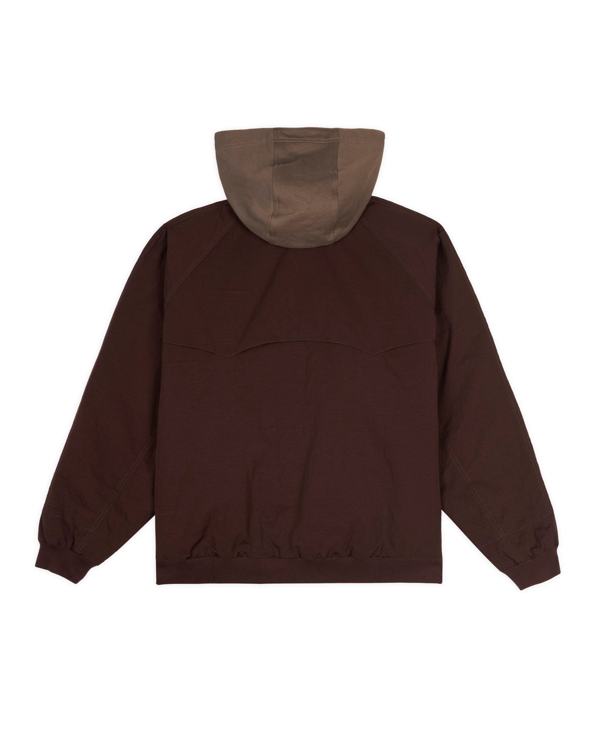 Hooded Flight Jacket - Chocolate 2