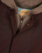 Hooded Flight Jacket - Chocolate 3