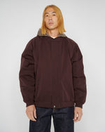 Hooded Flight Jacket - Chocolate 6