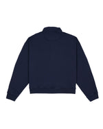 Half Zip Collared Sweatshirt - Midnight 3