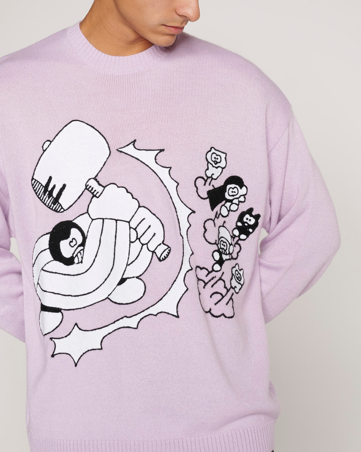 Hammer Sweater - Lilac 6