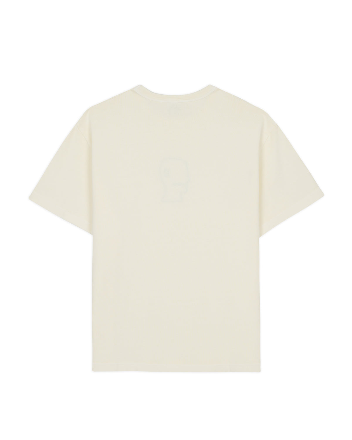 Heavyweight 3D Embroidery Logohead T-shirt - Natural 3