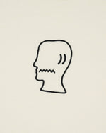 Heavyweight 3D Embroidery Logohead T-shirt - Natural 2