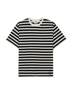 Heavyweight Stripe T-shirt - Black 1