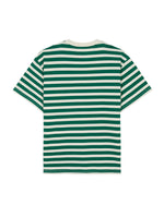 Heavyweight Stripe T-shirt - Green 3