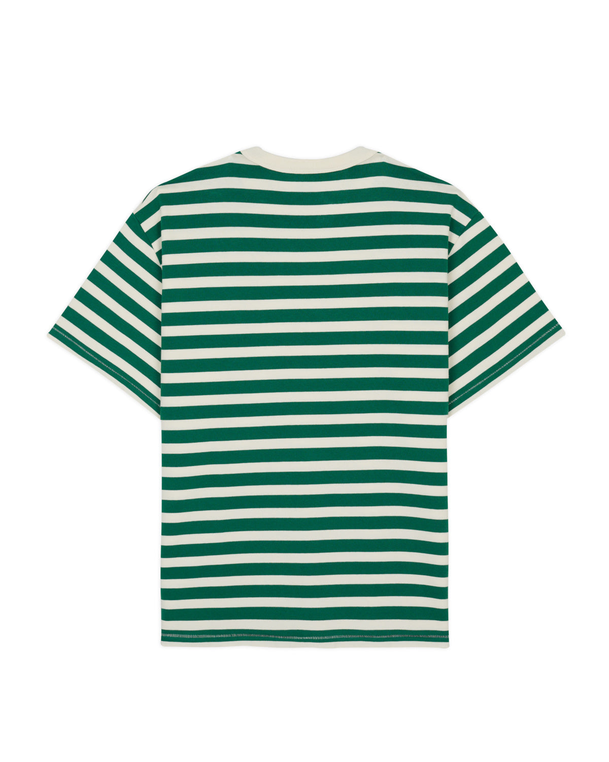 Heavyweight Stripe T-shirt - Green 3