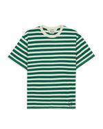 Heavyweight Stripe T-shirt - Green 1