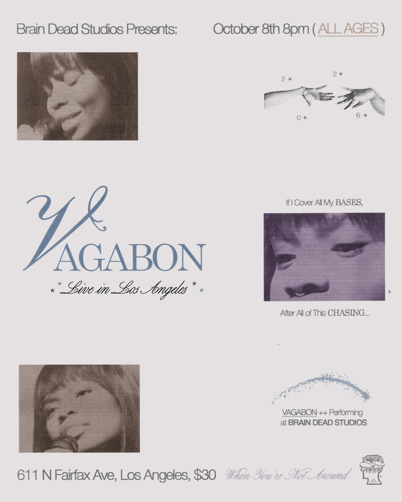 VAGABON + SPECIAL GUESTS @ BRAIN DEAD STUDIOS