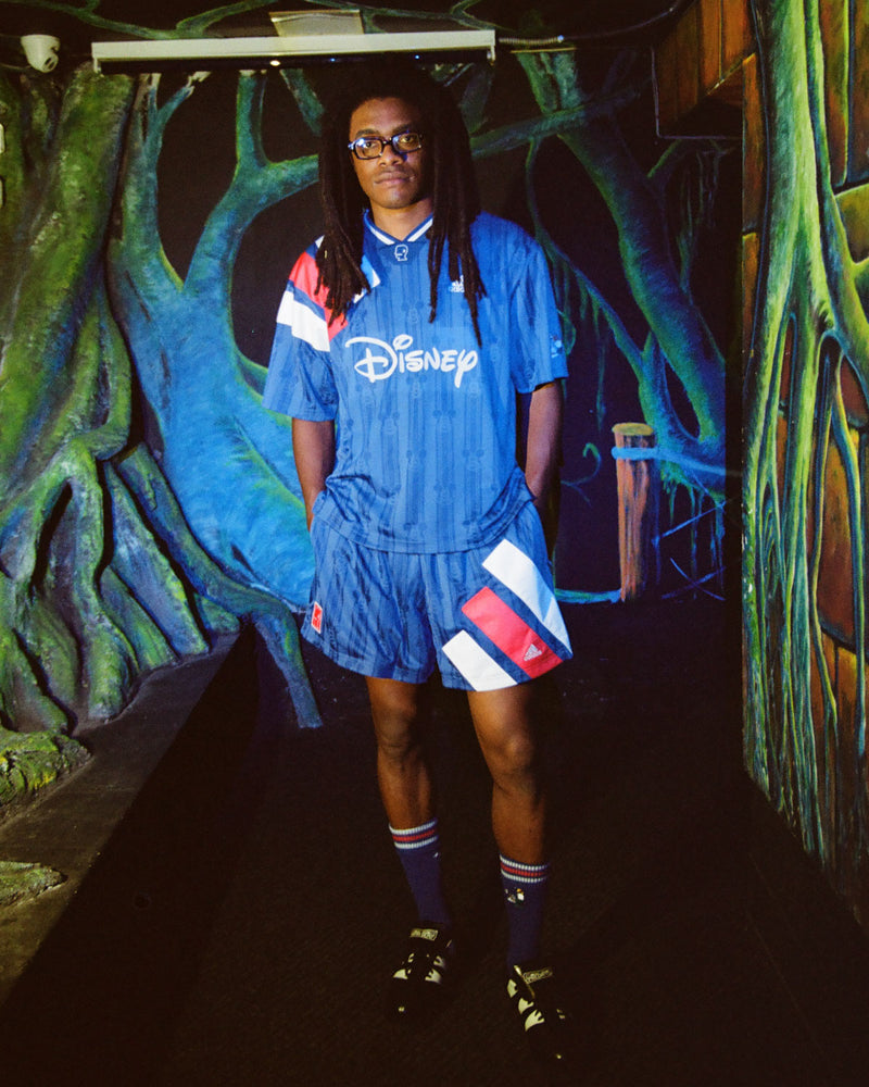 Brain Dead x Disney x Adidas Jacquard Soccer Jersey - Blue 2