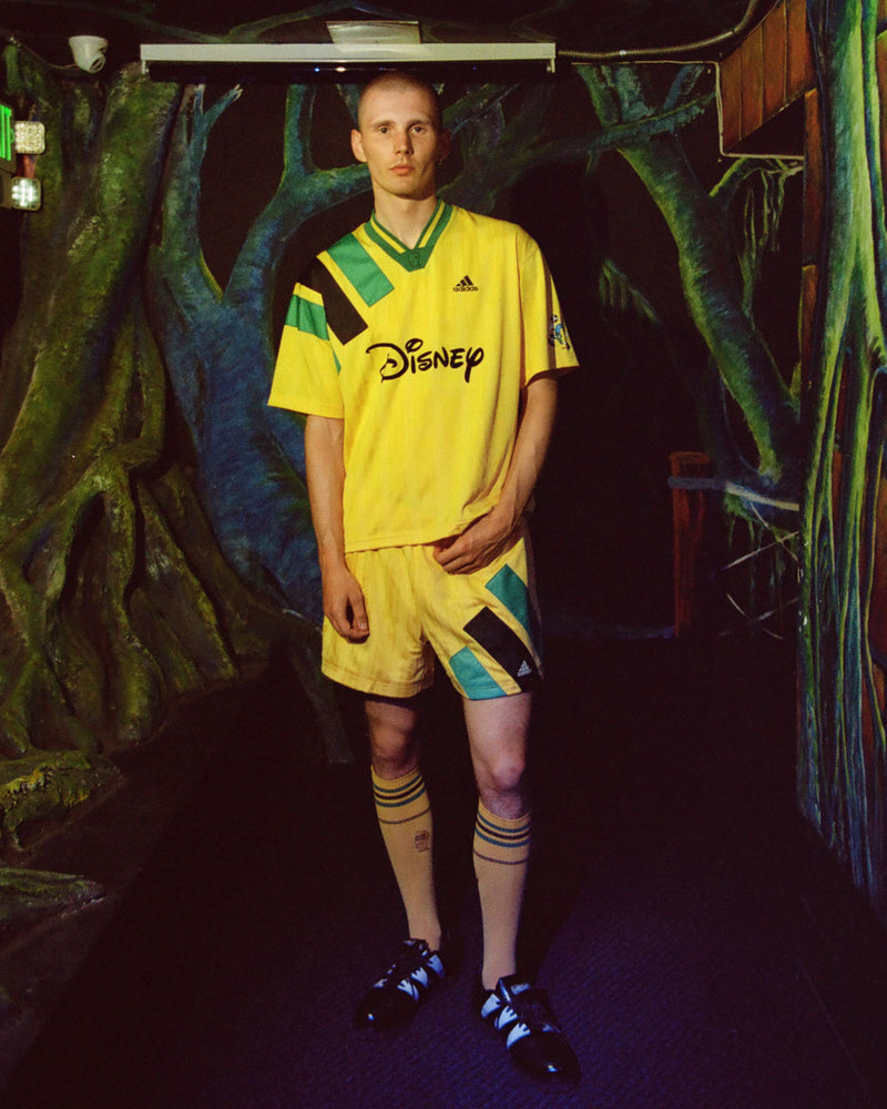 Brain Dead x Disney x Adidas Jacquard Soccer Jersey - Yellow 2