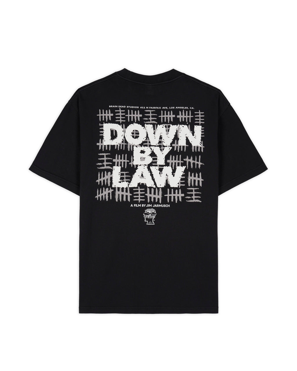 Brain Dead x Jim Jarmusch Down By Law T-shirt - Black 2