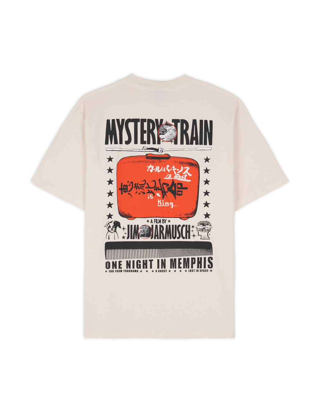 Brain Dead x Jim Jarmusch Mystery Train T-shirt - Natural 2