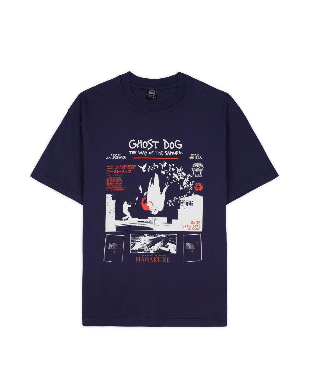 Brain Dead x Jim Jarmusch Ghost Dog T-shirt - Navy
