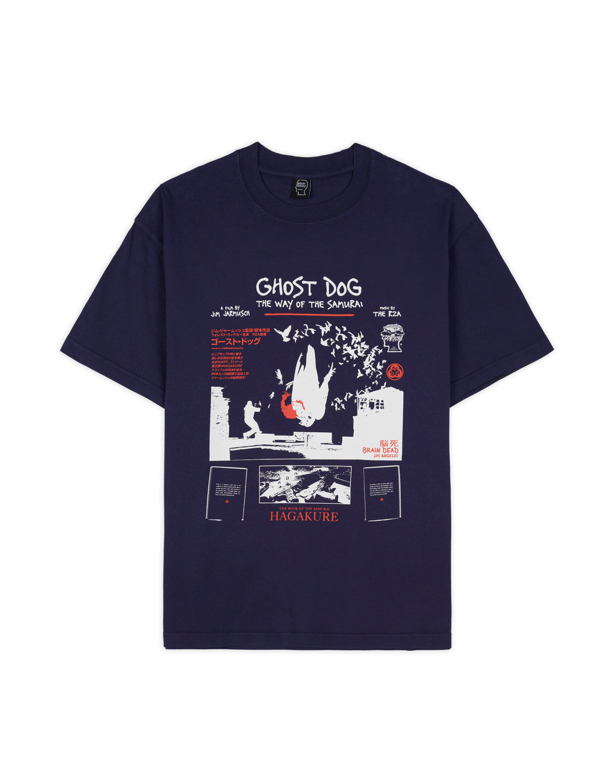 Brain Dead x Jim Jarmusch Ghost Dog T-shirt - Navy 1