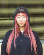 Knitted Ear Flap Beanie - Black 7