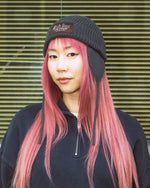 Knitted Ear Flap Beanie - Black 2