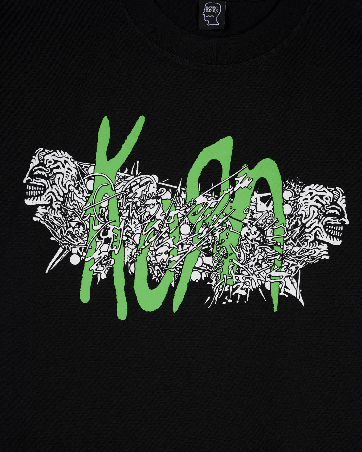 Brain Dead x Korn Total Mutation T-shirt - Black