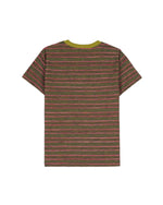 Pudu Stripe Baby T-shirt - Green Multi 5