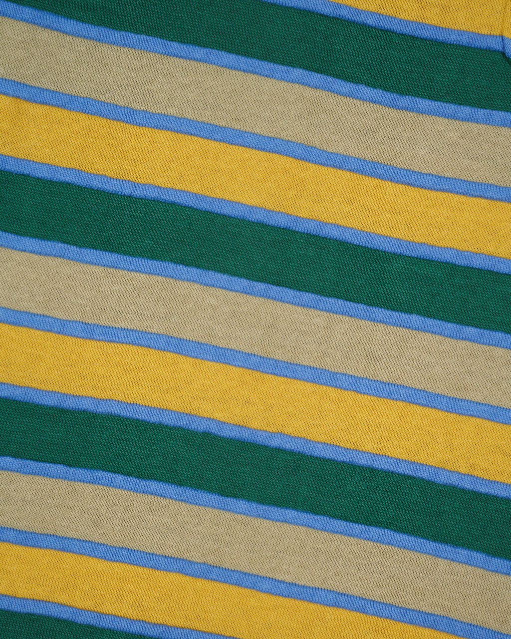 Lifted Stripe Half Zip Shirt - Yellow Multi 3