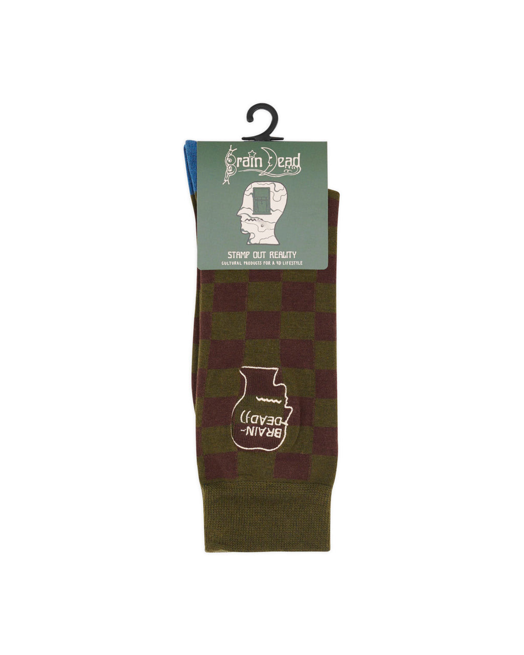 Logohead Dress Socks - Checkered 3