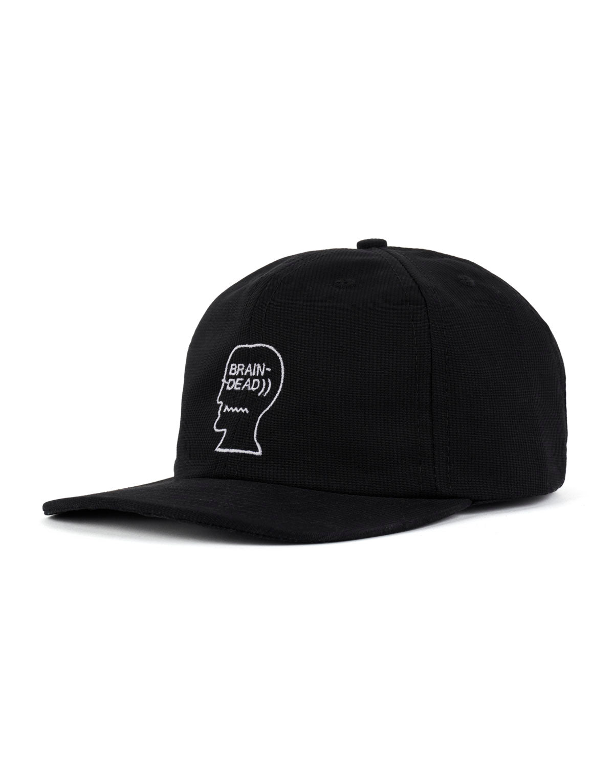 Bedford Cord Logohead Hat - Black 3